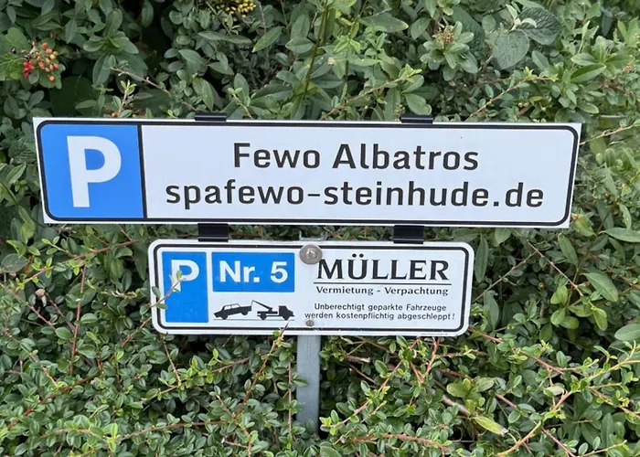 Ferien-whg Albatros Direkt Am Steinhuder-meer, Mit Meerblick Und Parkplatz Apartmán *