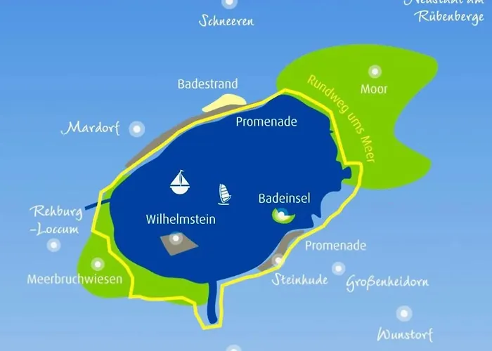 Ferien-whg Albatros Direkt Am Steinhuder-meer, Mit Meerblick Und Parkplatz * Steinhude