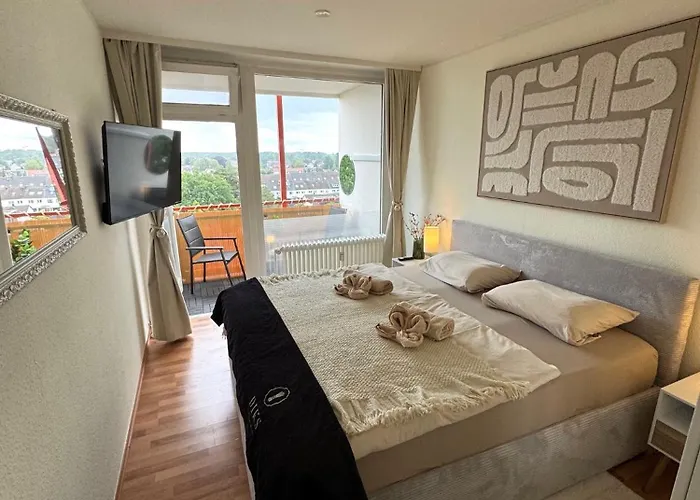 Ferien-whg Albatros Direkt Am Steinhuder-meer, Mit Meerblick Und Parkplatz Apartmán